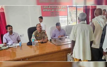 संपूर्ण समाधान दिवस में पांच मामलो का तत्काल हुआ निस्तारण