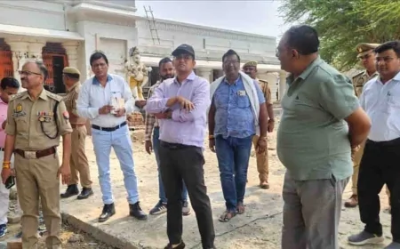 सीएचसी का निरीक्षण कर देखी व्यवस्थाएं