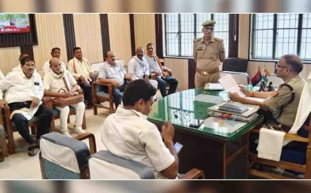 पुलिस पेंशनरो की एसपी ने सुनी समस्याएं