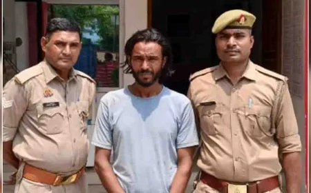 चित्रकूट : हत्यारोपी को तमंचा, खोखा के साथ पुलिस ने दबोचा