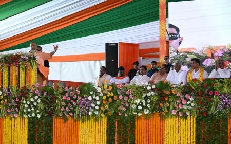 सीएम योगी सेवा, सुशासन और विकास के प्रतीक: गोरखपुर लिंक एक्सप्रेसवे का भव्य लोकार्पण