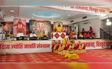 श्री राम का निशिचरहीन प्रण, अन्धकार पर प्रकाश की विजय का महा-अभियान : कथाव्यास साध्वी दीपिका भारती