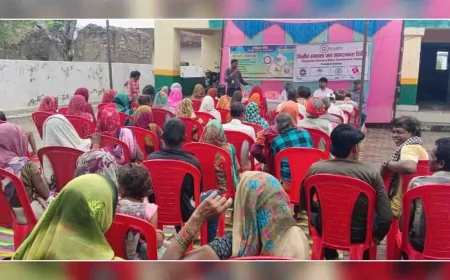 ग्रामीणों को दी गई बैंकिंग सेवाओं की जानकारी