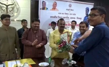 दानवीर भामाशाह की जयंती पर सम्मानित किए गए करदाता