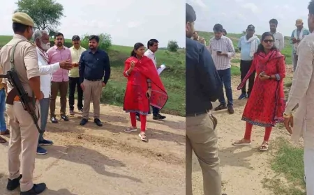 बांदा डीएम ने किया संभावित बाढ़ प्रभावित गांवों का निरीक्षण, दिए राहत कार्यों में तेजी लाने के निर्देश