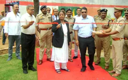 जनपद न्यायाधीश ने कारागार में जिम का किया उद्घाटन