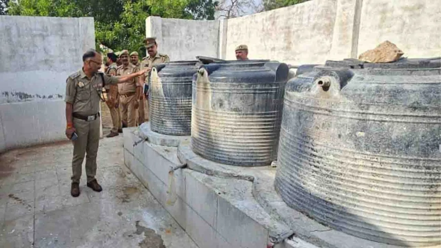 एसपी ने रिक्रूट आरक्षियों के प्रशिक्षण तैयारियों का लिया जायजा
