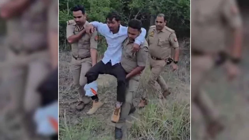 बाँदा : तीन वर्षीय मासूम के साथ दुष्कर्म करने वाला आरोपी पुलिस मुठभेड़ में गिरफ्तार
