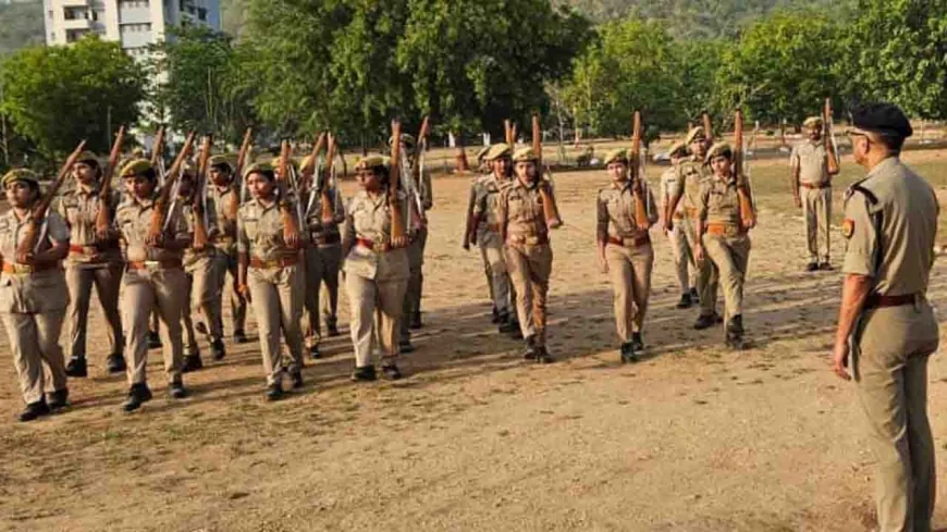 एसपी ने पुलिस लाइन का किया निरीक्षण
