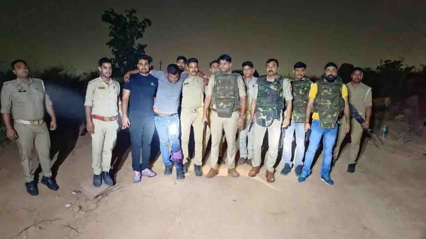 झांसी : ई-रिक्शा यात्री से 40 हजार रुपए चुराने वाले बदमाशों से पुलिस की मुठभेड़
