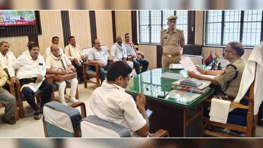 पुलिस पेंशनरो की एसपी ने सुनी समस्याएं