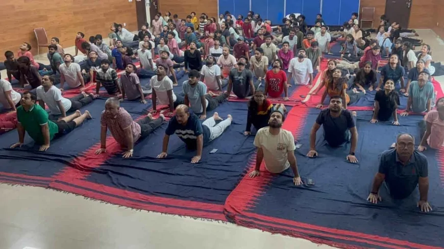 राजकीय इंजीनियरिंग कॉलेज, बांदा में 11वां अंतर्राष्ट्रीय योग दिवस उत्साहपूर्वक मनाया गया