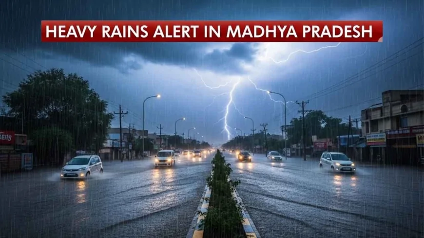 मध्य प्रदेश के कई जिलों में होगी मूसलाधार बारिश, स्ट्रॉन्ग सिस्टम एक्टिव
