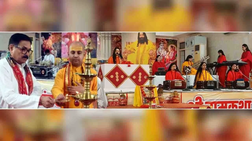 कथावाचिका साध्वी दीपिका भारती ने चित्रकूट की दिव्यता और भरत चरित्र की सुनाई कथा