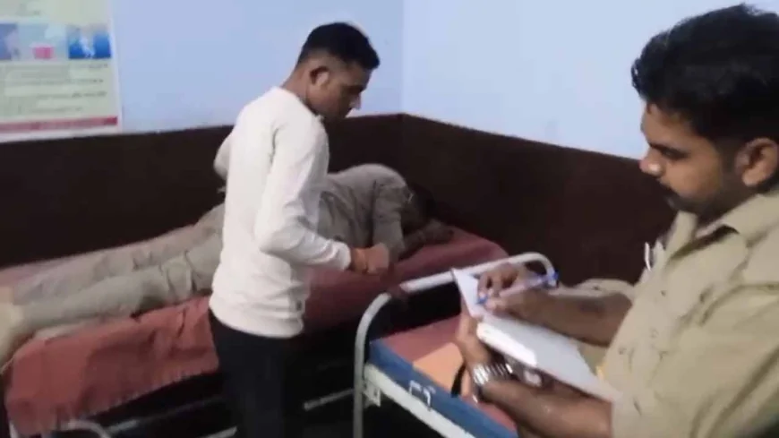बुंदेलखंड एक्सप्रेसवे पर हादसा : गौसेवा आयोग अध्यक्ष की एस्कॉर्ट गाड़ी खाई में गिरी