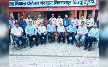 नवनिर्वाचित एआरपी को कर्तव्यों दायित्वों का कराया गया बोध