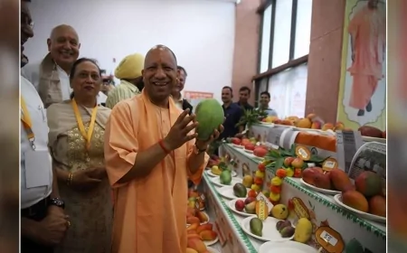 सीएम याेगी ने लखनऊ में तीन दिवसीय 'उत्तर प्रदेश आम महोत्सव- 2025' का किया शुभारंभ
