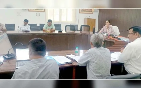 आंगनबाड़ी केन्द्रों की खराब प्रगति पर होगी कार्यवाही : सीडीओ