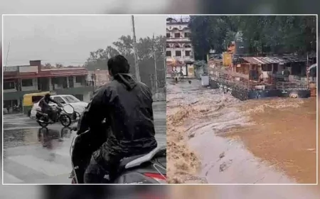 मध्य प्रदेश में भारी बारिश का कहर, नदियां आयीं उफान पर, आज 35 जिलों में अति भारी बारिश का अलर्ट