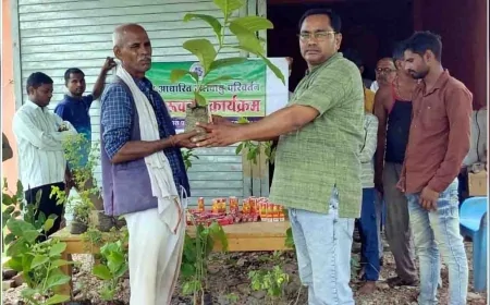 विकास पथ सेवा संस्थान ने चलाया पर्यावरण संरक्षण अभियान