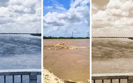 केन और यमुना नदियों का जलस्तर बढ़ा, प्रशासन अलर्ट पर