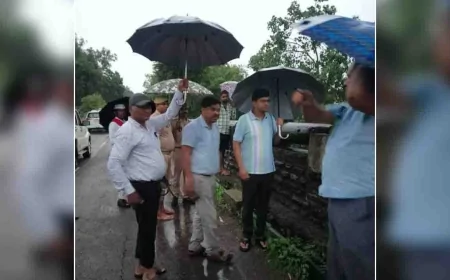 डीएम ने ओहन बांध खोलने के दिए निर्देश