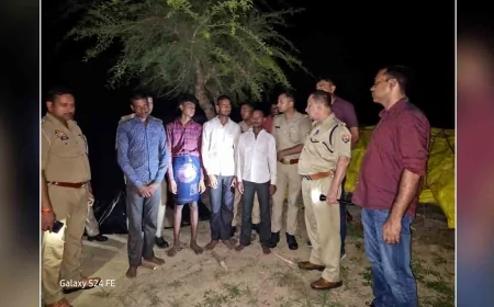 बाँदा : हुंडई कार से बकरी चुराने वाले अंतरजनपदीय गैंग के सात सदस्य मुठभेड़ में गिरफ्तार