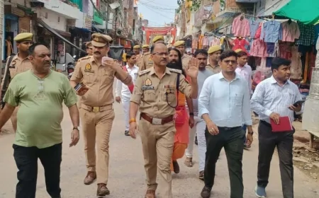 तुलसी जन्मस्थली का निरीक्षण कर तैयारियों का लिया जायजा