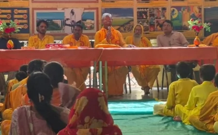 गायत्री महायज्ञ की तैयारियों में जुटा गायत्री परिवार, दी जानकारी