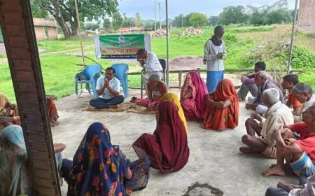 महिला किसानों को जैविक खेती के लिए किया प्रेरित