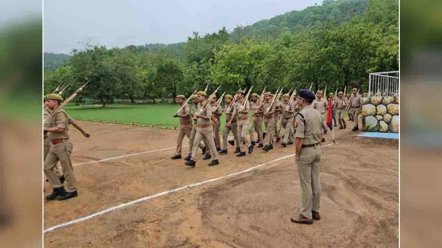 पुलिस लाइन का एसपी ने किया निरीक्षण