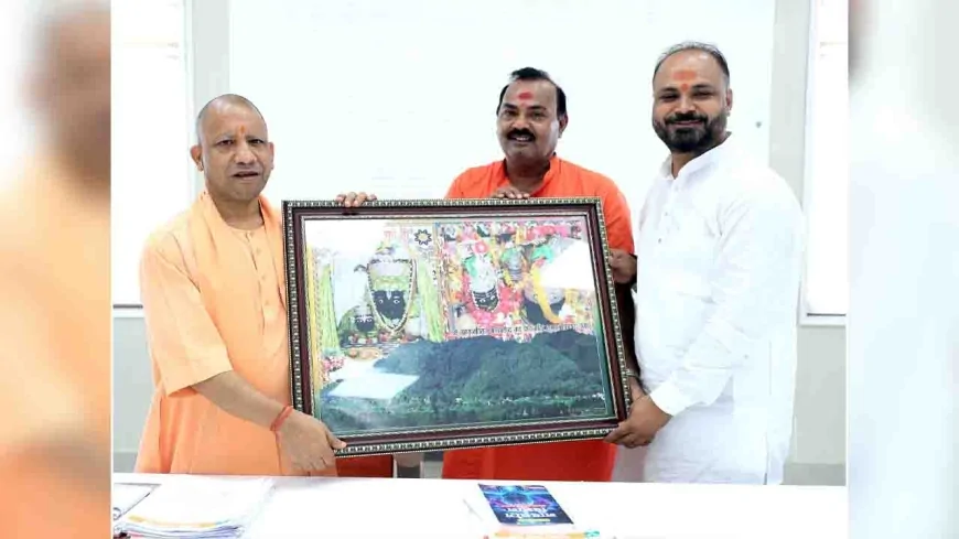 भाजपा जिलाध्यक्ष ने मुख्यमंत्री से की मुलाकात, समस्याओं कराया अवगत