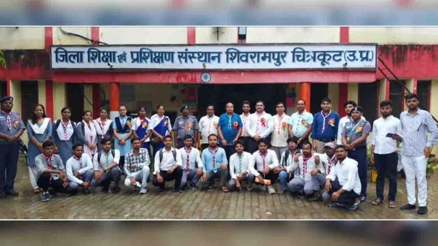 पांच दिवसीय स्काउटिंग एण्ड गाइडिंग के इन्ट्रोडक्टरी कोर्स का प्रशिक्षण सम्पन्न