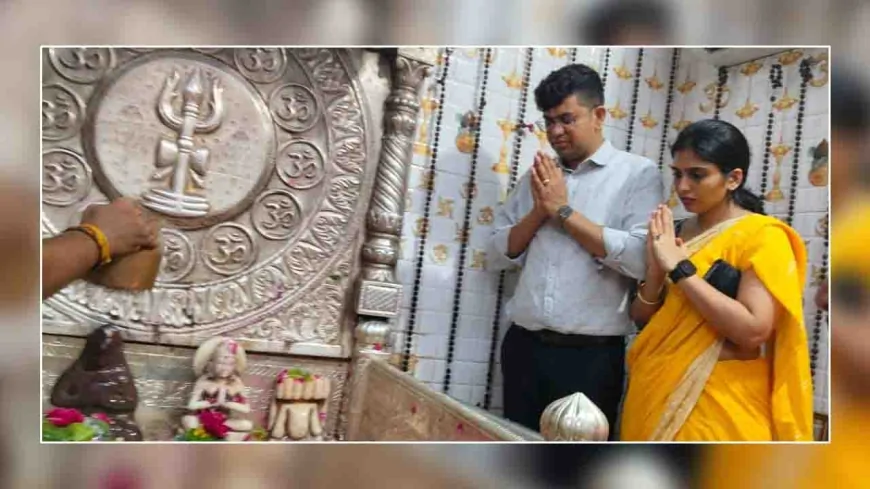 डीएम ने सपत्नीक मत्यगजेन्द्रनाथ मंदिर में की पूजा
