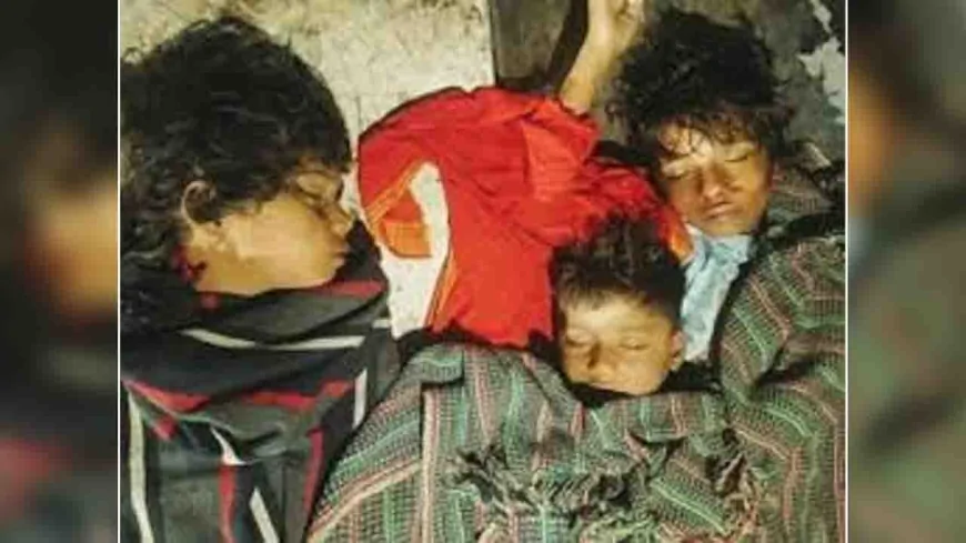 खेत में बने पोखर में डूबने से तीन सगे भाई बहनों की मौत, गांव में पसरा मातम