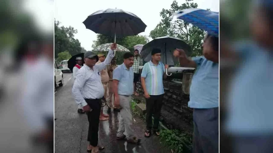डीएम ने ओहन बांध खोलने के दिए निर्देश