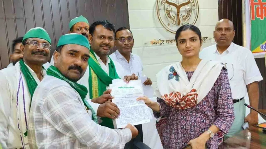 किसानों ने खाद एवं अन्ना प्रथा की समस्याओं की दी जानकारी