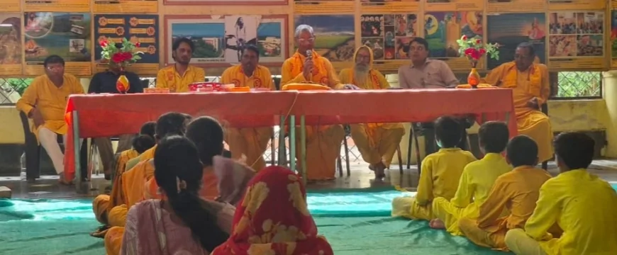 गायत्री महायज्ञ की तैयारियों में जुटा गायत्री परिवार, दी जानकारी