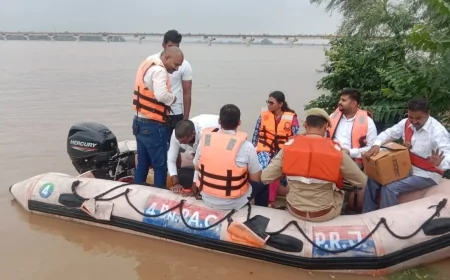 यमुना खतरे के निशान से ऊपर, चिल्लाघाट में स्थिर जलस्तर से मिली अस्थायी राहत