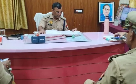 लंबित विवेचनाओं की एएसपी ने समीक्षा की