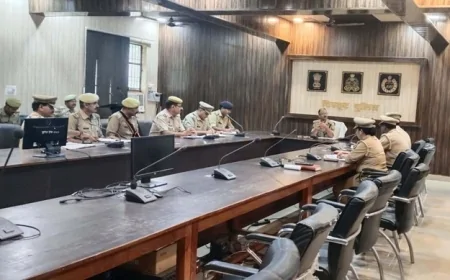 लंबित विवेचनाओं की एसपी ने की समीक्षा