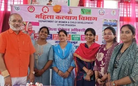 जिला अस्पताल में मनाया गया कन्या जन्मोत्सव