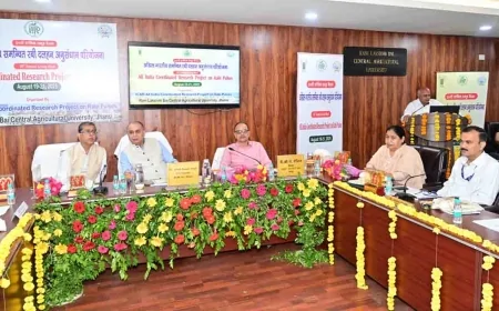 देश के 52 कृषि विश्वविद्यालयों के 175 वैज्ञानिकों ने दलहनी फसलों पर किया मंथन