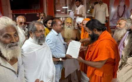 17 सूत्रीय मांगों को लेकर संत-महंतो ने मप्र सीएम को भेजा ज्ञापन