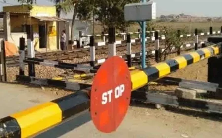 रेलवे ओवरहॉलिंग कार्य के चलते किडारी रेलवे फाटक 5 घंटे रहेगा बंद