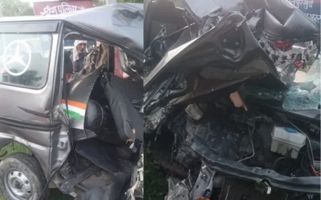 उत्तर प्रदेश के बुलंदशहर में भीषण सड़क हादसा, 8 की मौत, 43 घायल