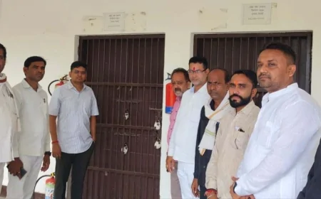 ईवीएम एवं वीवीपैट वेयर हाउस का किया निरीक्षण