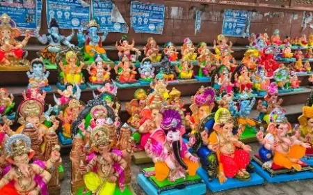 आज पंडालों में विराजेंगे गणपति बप्पा, भक्तों में उत्साह