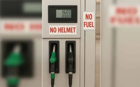 यूपी में 1 से 30 सितम्बर तक चलेगा 'नो हेलमेट, नो फ्यूल' विशेष अभियान