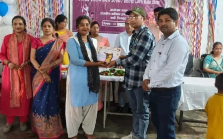 चित्रकूट इंटर कॉलेज का कला उत्सव में रहा दबदबा